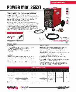 Lincoln Electric Welder 255XT-page_pdf